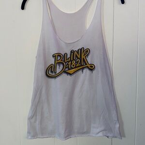 Vintage BLINK 182 band sleeveless tee